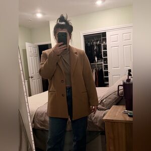 Abercrombie & Fitch Women's Camel Blazer